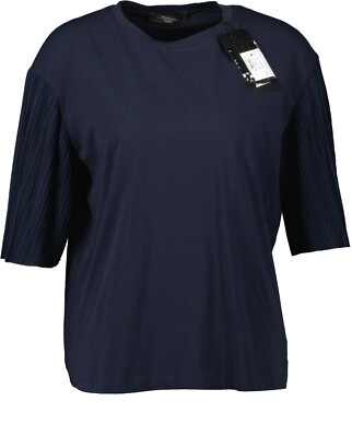 NEU! WEEKEND MAX MARA Damen T-Shirt dunkelblau Gr. XL