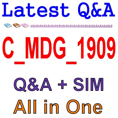 Beste Exam Training Material für C _ Mdg _ 1909 Exam Q&a