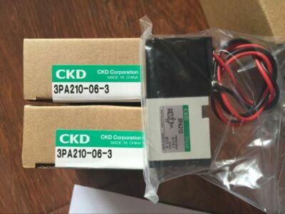 1PC NEW CKD Solenoid valve 3PA210-06-3 #LL 