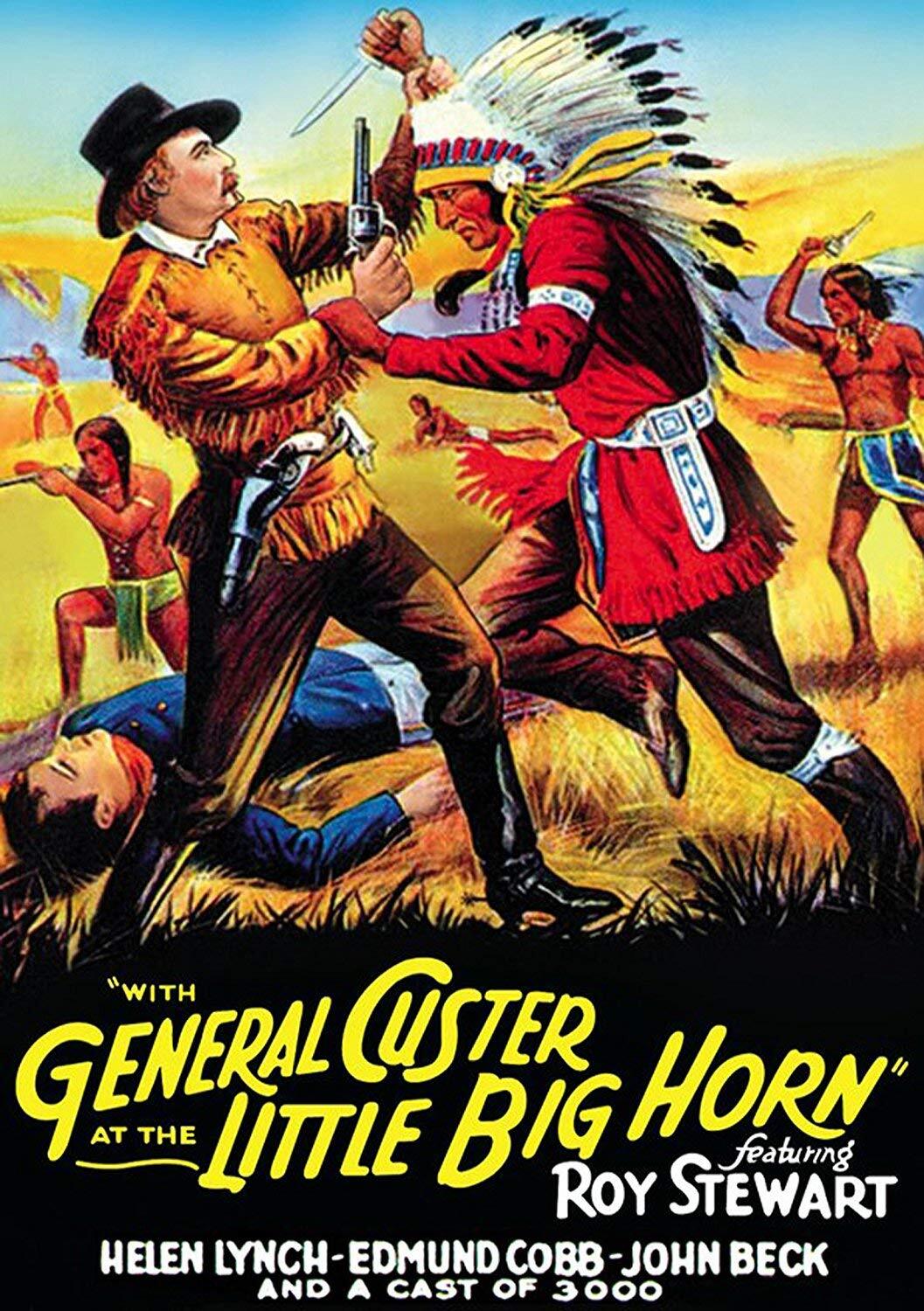 General Custer at the Little Big Horn (Silent) (DVD) Roy Stewart