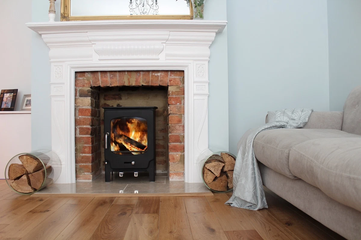 Saltfire ST-X4 4kW DEFRA EcoDesign Multi Fuel Wood Burner Stove Steel Cast  Iron 5055683307798 | eBay