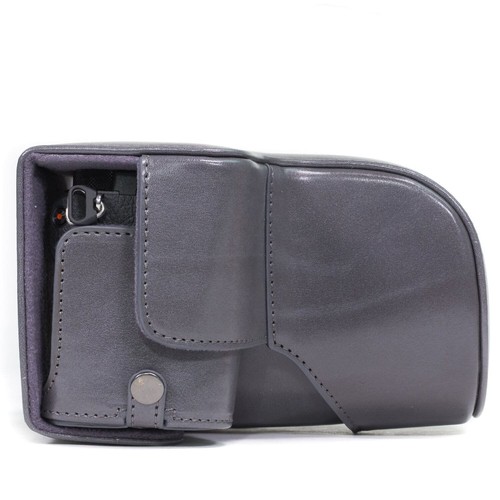 MegaGear Sony Alpha A6500 (up to 16-70mm) Leather Camera Case and Strap - Picture 11 of 30