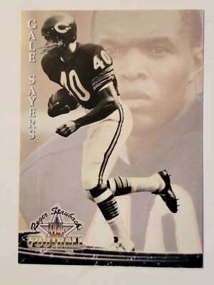 Authentic 1994 GALE SAYERS BEARS Football NFL Card 10 Ted Williams Card Co.