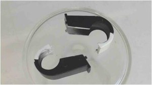 TFT LCD Display Scharnier Abdeckung Blende R+L Samsung NF210 NP-NF210