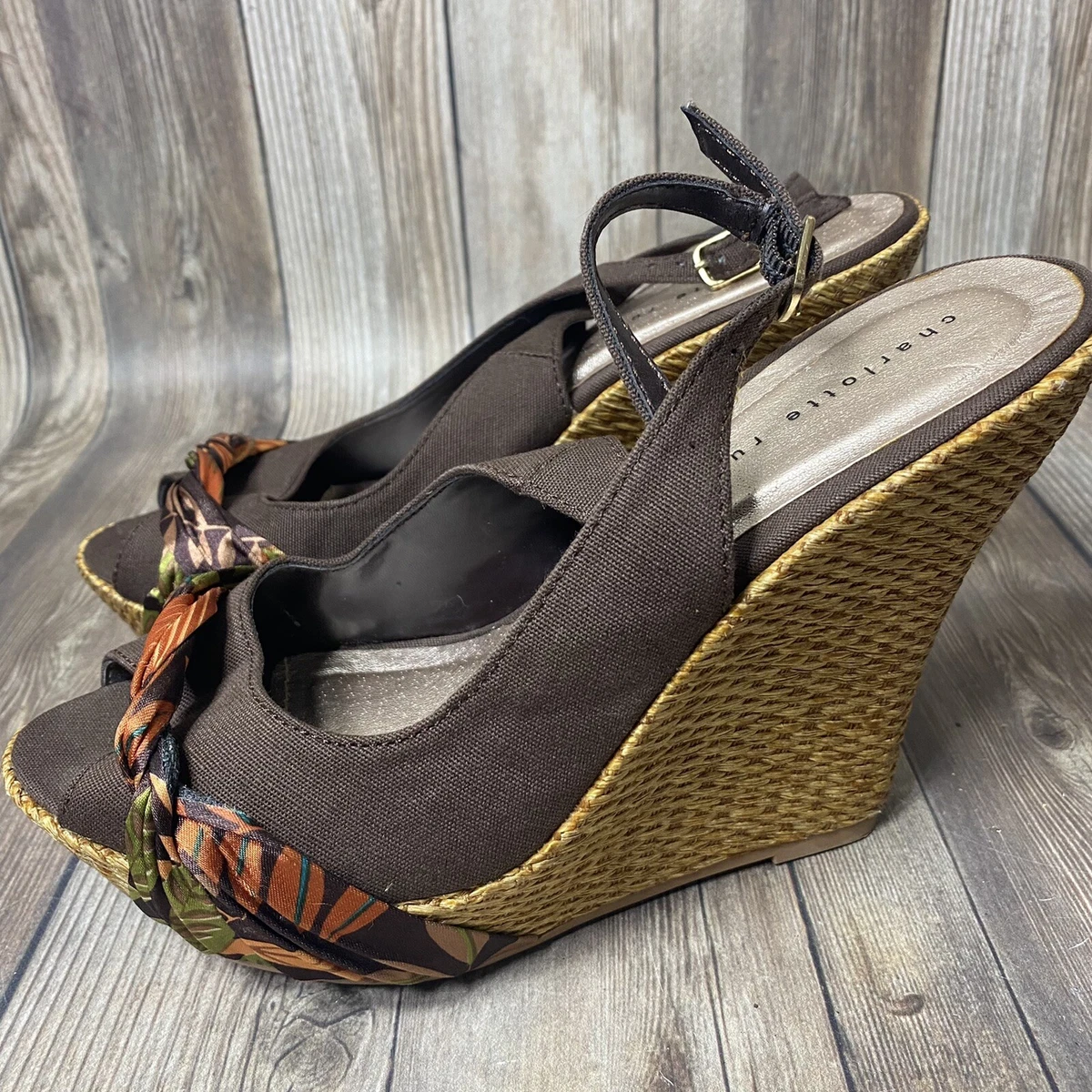 Charlotte russe hotsell black wedges