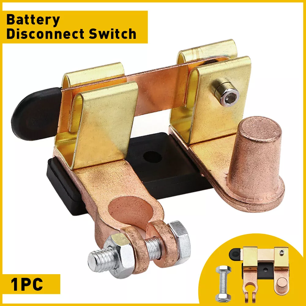 Negative battery terminal connector outlet