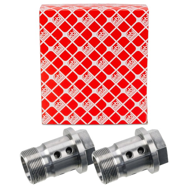 2X febi Steuerventil Nockenwelle FüR BMW F20 F21 F30 F31 G30 G31 B38 B48 B58-image