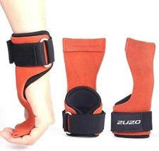 2U2O Workout Hooks Grip with Wrist Wraps Support Weight Lifting