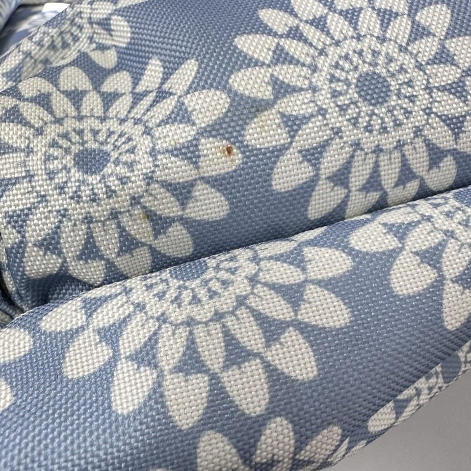 Pottery Barn Kids Diaper Bag Blue Soleil Duo Skip Hop Crossbody Floral