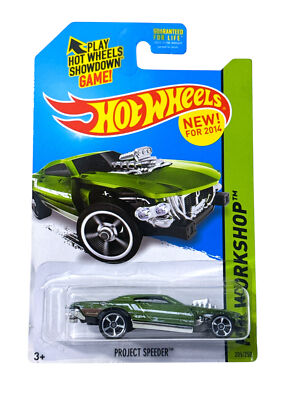 2014 HW WORKSHOP Hot Wheels PROJECT SPEEDER #1/500 Factory Sealed 