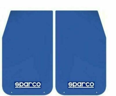 Sparco Mudflaps Blue Rally Style Car Styling Mudflap 