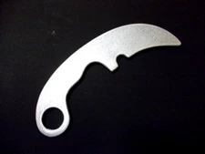 Training Knife Karambit Pencak Silat Aluminum Martial Arts Supply Kali DVD Video
