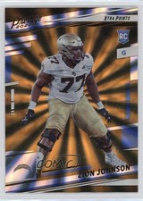 2022 Panini Prestige Rookies Xtra Points Sunburst Zion Johnson #381 19di