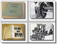 Fendt Farmer 2S 3S 4S Montagehandbuch 1969 Original Werkstatthandbuch & Leitzeit