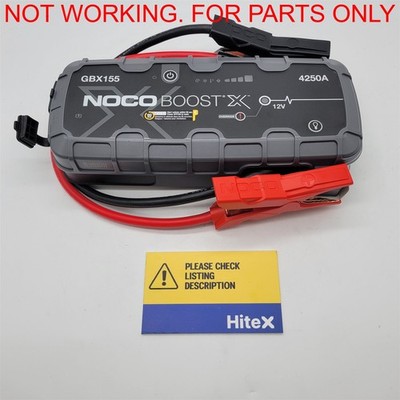 NOCO Boost X GBX155: 4250A UltraSafe Jump Starter   12V [GBX155] -NOT WORKING-