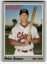 2019 Topps Heritage Minor League #23 Nolan Gorman