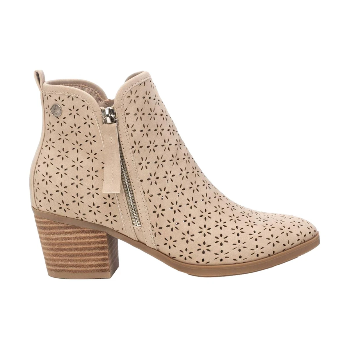 REFRESH Stivaletto Donna In Pelle Scamosciata – Modello 172117, Suola Gomma Antiscivolo - 3