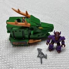 Vintage Hasbro BATTLE BEASTS Motorized Chariot BATTLING DEER STALKER Beast 1987