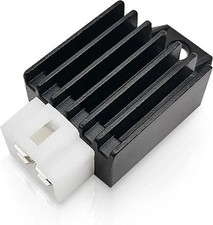 4-Pin 12V Full Wave Voltage Regulator Rectifier for 50cc 125cc 150cc Moped Scoot
