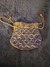 Sequin and beaded purse