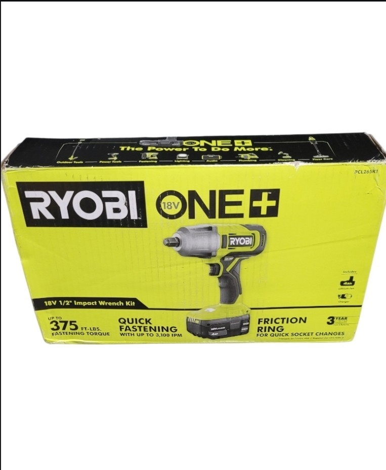 Ryobi One+ HP 18V Cordless Impact Driver Kit Battery Include