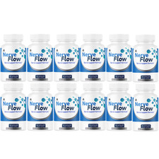 Nerve Flow Advanced Nerve Support Nerve Flow Supplement Official - 12 Bottles