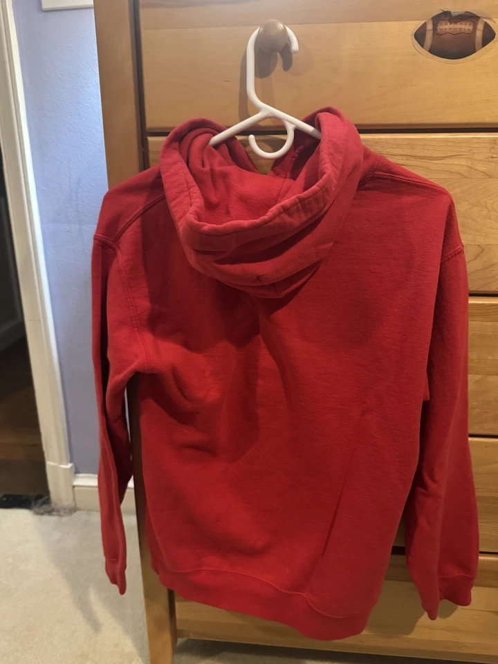 Красная толстовка с капюшоном University of Maryland Terrapins Terps молодежная большая (16–18) - Изображение 3 из 3