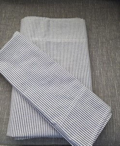 Lands' End Twin Flat Sheet Standard Case Stripe