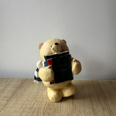 Andrew Brownsword Hallmark Forever Friends Bear Figurine with Books