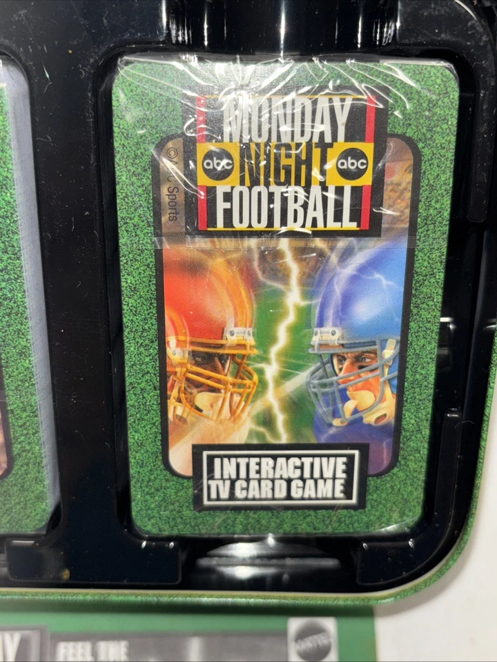 Vintage 1998 Mattel ABC Monday Night Football  Interactive TV Card Game Unused - Image 4 of 4