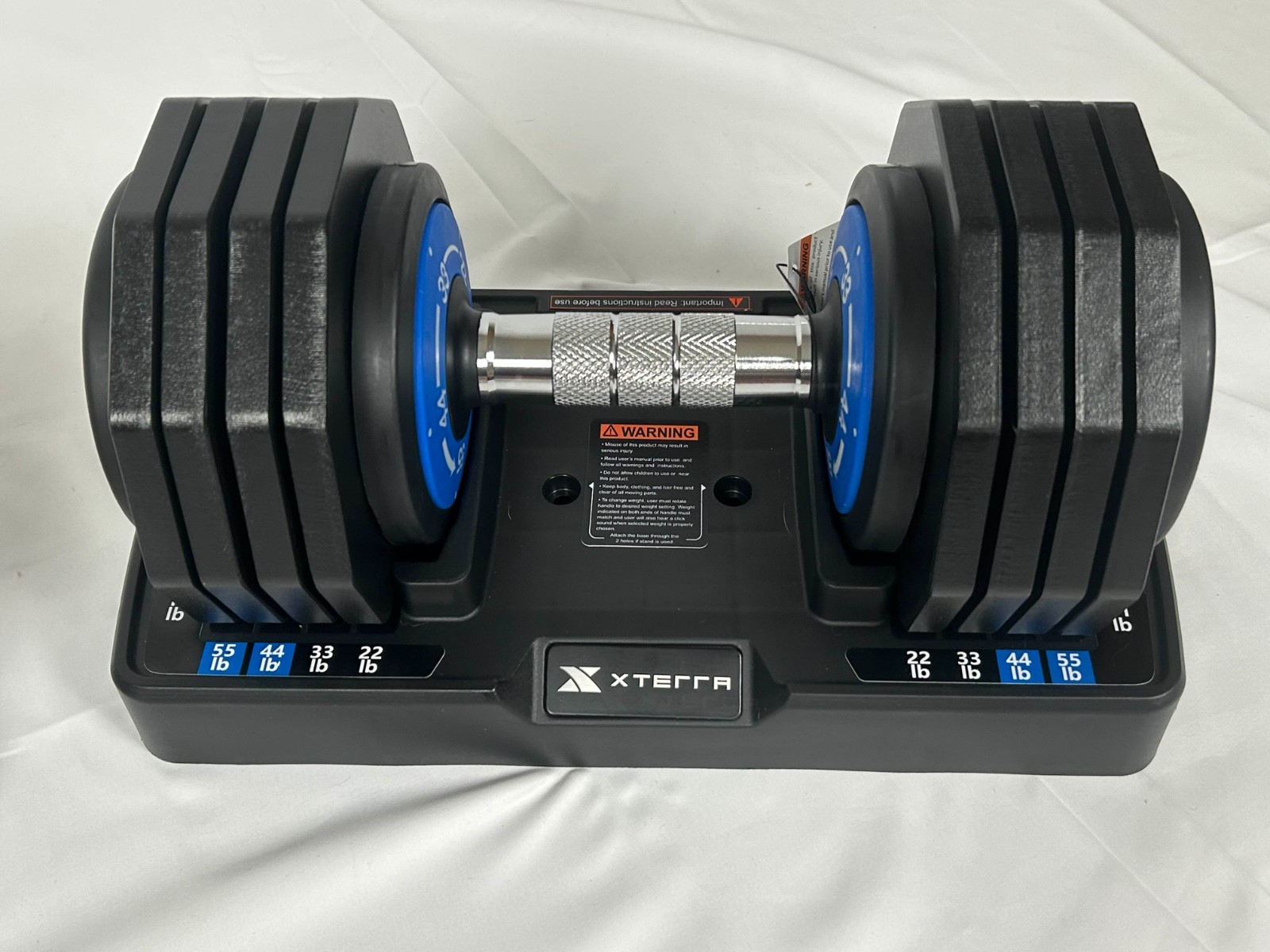 XTERRA 55 lb Adjustable Dumbbell - Slightly Used | Limited Availability