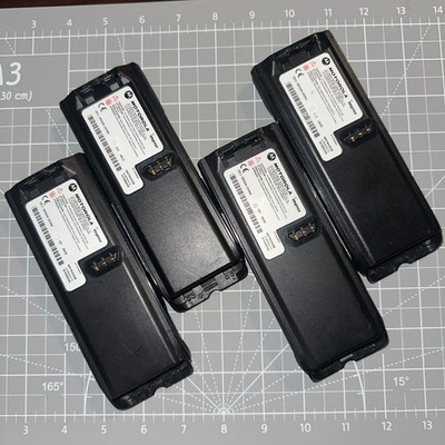  Set Of 4! Motorola NNTN4435B Impres Li-ion 4500mAh Battery for XTS4250 XTS5000
