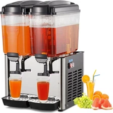 Commercial Beverage Dispenser 9.6Gal Drink Dispenser Slushy Machine