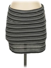 Musera Women Gray Casual Skirt S