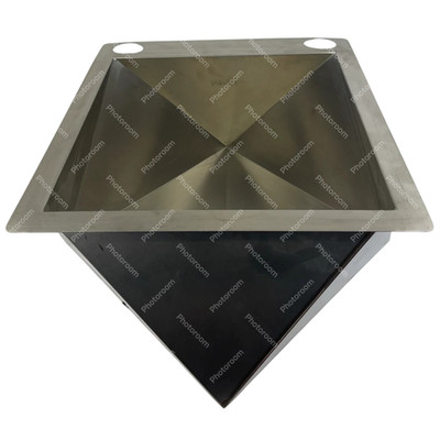 Franke Undermount 14.25'' Diamond Cut Stainless Steel Sink with 9 5/8 Inch Bowl