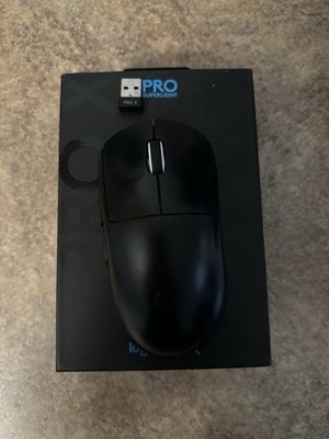 Logitech PRO X SUPERLIGHT Wireless Gaming Mouse - Black