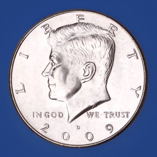 2009-D Clad Gem BU Kennedy Half Dollar Coin From OBR FAST SHIPPING