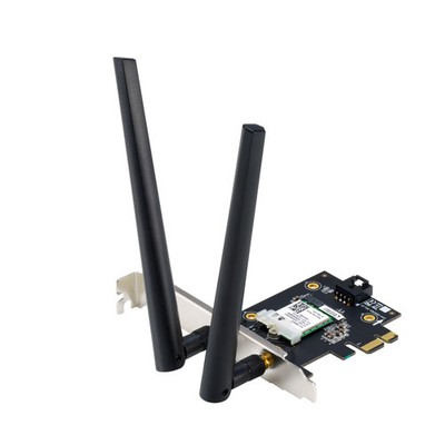 ASUS PCE-AX1800 Bulk (AX1800 Dual Band PCI-E WiFi 6 802.11ax, Bluetooth 5.2, ...