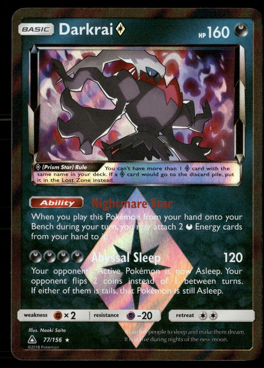 Darkrai Prism Star Pokémon TCG Cards for sale | eBay
