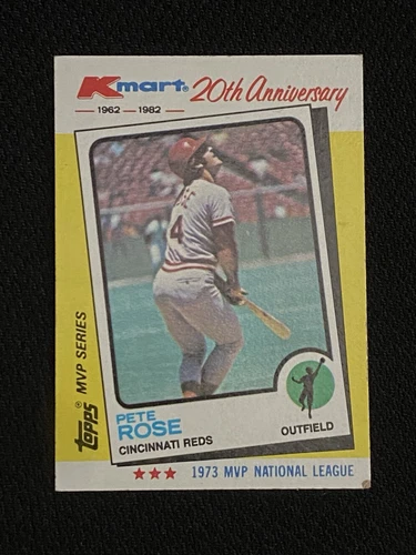 1982 Topps Kmart MVP Series - Pete Rose #24🔥⚾️🔥