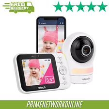 Image of VTech RM4761 3.5" Smart Pan & Tilt Baby Monitor 100% ORIGINAL ⭐⭐⭐⭐⭐