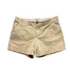 Old Navy Perfect 5 Shorts Tan Women s 10 Favorite Khakis Preppy Beach Casual