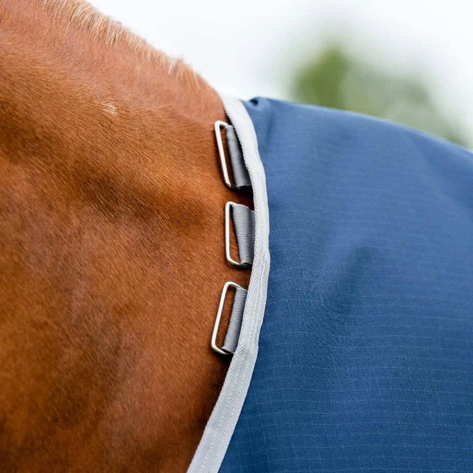Horseware Ireland Navy/Titanium Grey 145 cm Weidedecke 100g Amigo Ripstop 900D - Bild 2 von 4