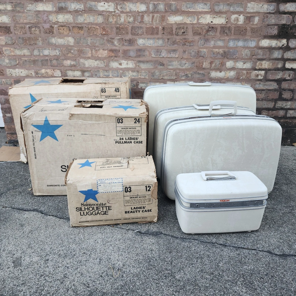 Vintage Samsonite Luggage Set In Vintage Luggage & Vintage Travel
