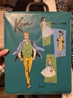 Nice Vintage TURQUOISE 1961 Ken And Ponytail Barbie Doll Carrying Case
