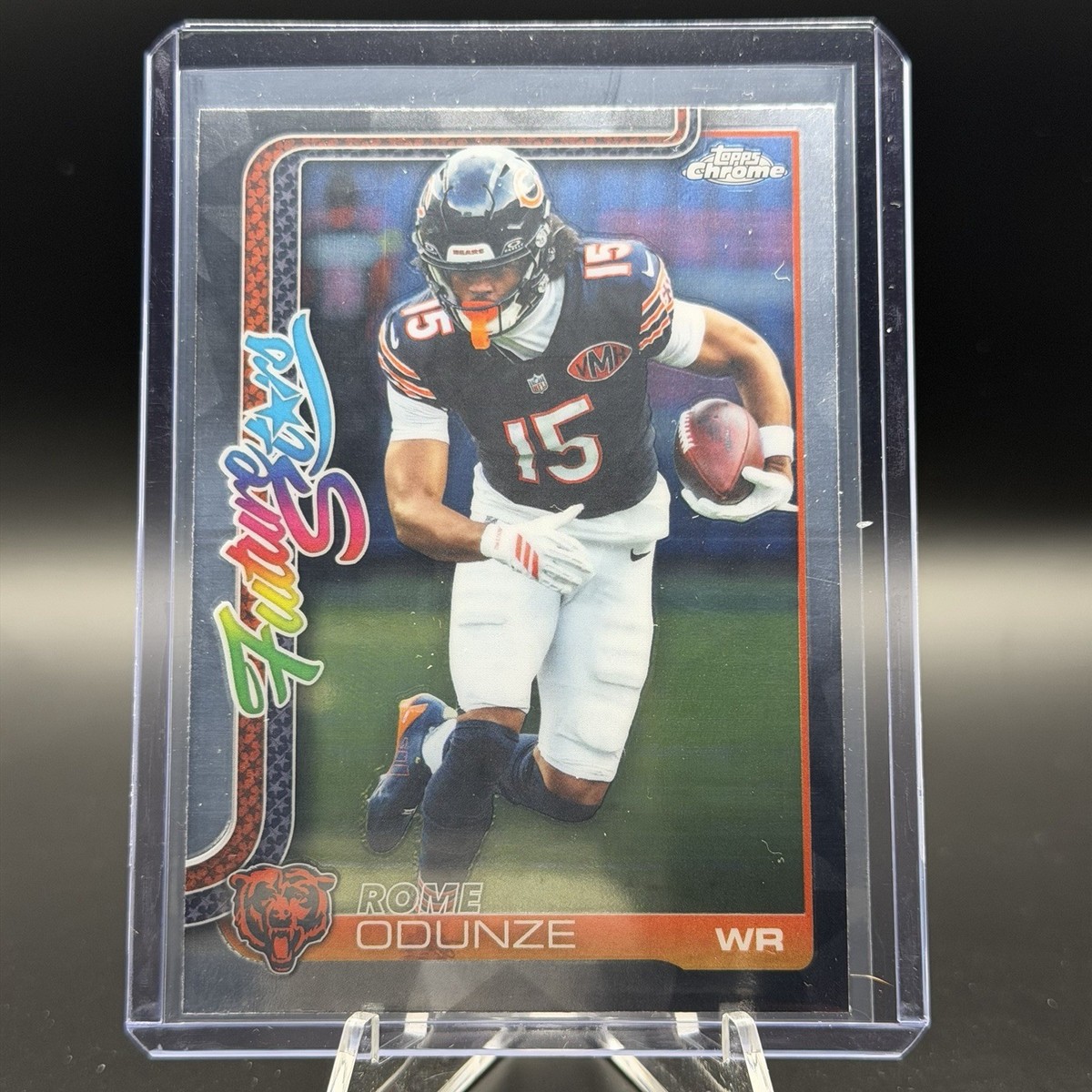 2025 TOPPS CHROME FOOTBALL ROME ODUNZE FUTURE STARS NO. FS-2 | eBay