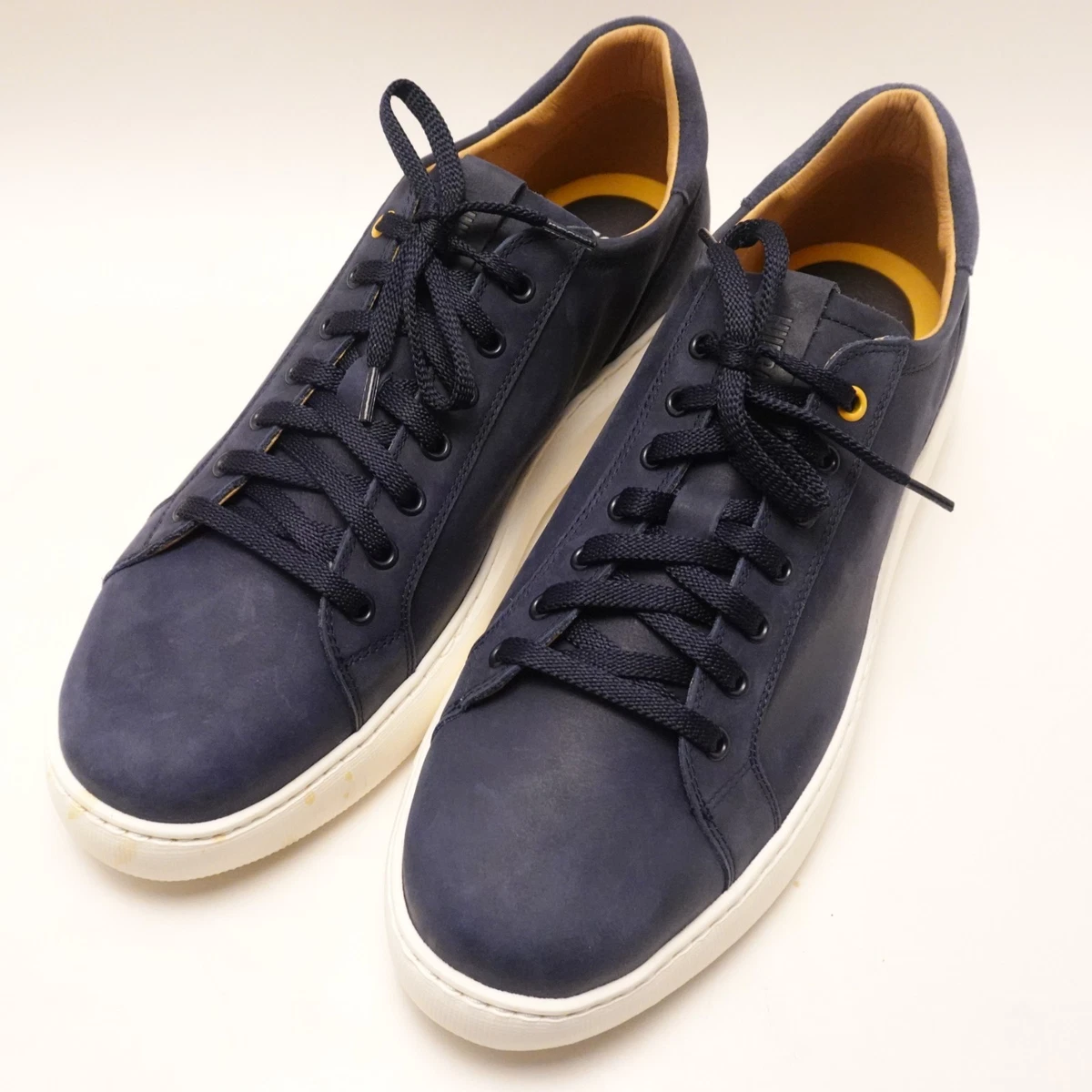Men\'s 10 M Navy Blue Nubuck Leather Vibram SAMUEL HUBBARD FREE Anti Sneakers Men main image 3
