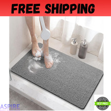 Soft Textured Shower Mat, Non Slip Anti Mould for Inside Shower Bathtub Mats