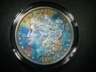 EF 1888-O MORGAN SILVER DOLLAR  BEAUTIFULLY TONED COLLECTOR GRADE M-1204