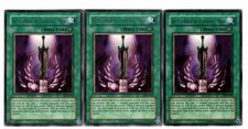 Yugioh- 3X Wicked-Breaking Flamberge - Baou - Rare - Unlimited - DCR-035 - NM